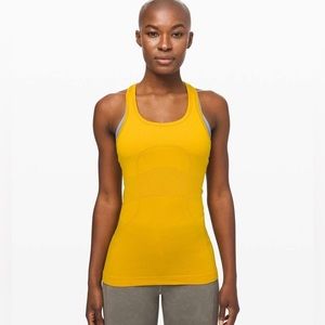 Lululemon Mustard Yellow Swiftly Tank 6